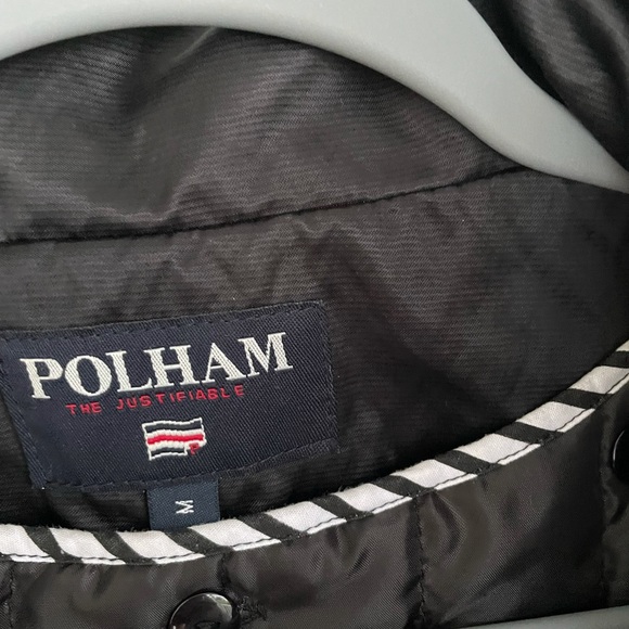 Polham The Justifiable Black Anorak Jacket size M - Picture 8 of 13